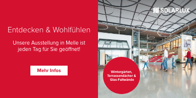 Werbebanner Solarlux 